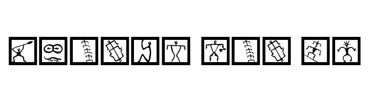 PetroglyphMarks  Free Fonts Download