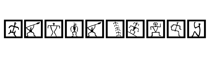 PetroglyphMarks  Free Fonts Download