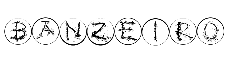 InkAlphabetRRings  Free Fonts Download