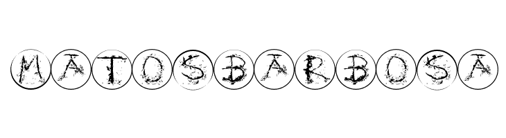 InkAlphabetRRings  Free Fonts Download