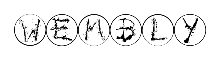 InkAlphabetRRings  Free Fonts Download