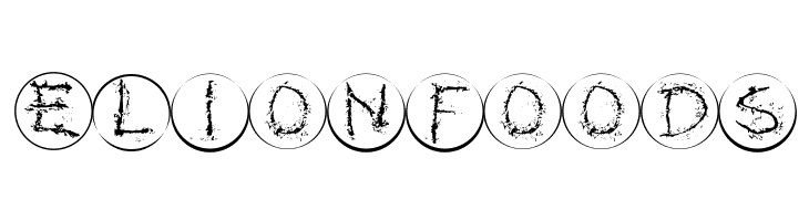 InkAlphabetRRings  Free Fonts Download