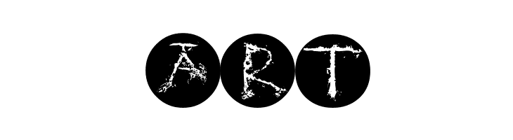 InkAlphabetInvers  Free Fonts Download