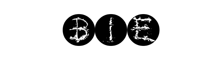 InkAlphabetInvers  Free Fonts Download
