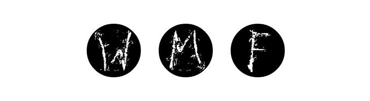 InkAlphabetInvers  Free Fonts Download