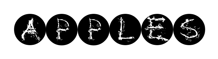 InkAlphabetInvers  Free Fonts Download