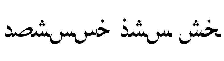 ArabicNaskhSSK  Free Fonts Download
