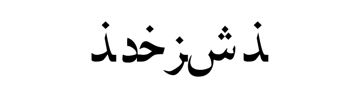 ArabicNaskhSSK  Free Fonts Download