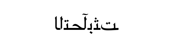 ArabicRiyadhSSK  Free Fonts Download