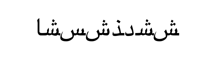 ArabicRiyadhSSK  Free Fonts Download