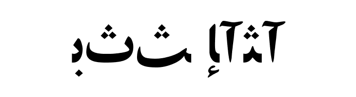 ArabicZibaSSK  Free Fonts Download