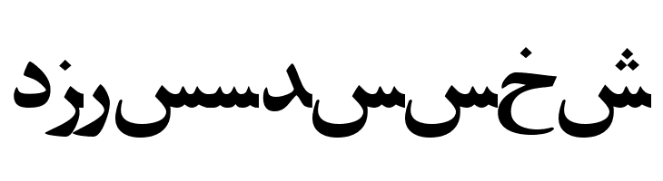 ArabicZibaSSK  Free Fonts Download
