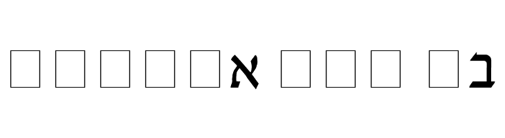 David-New-Hebrew  Free Fonts Download