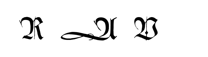 HumboldtFraktur Initialen  Free Fonts Download