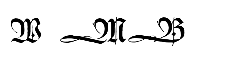 HumboldtFraktur Initialen  Free Fonts Download