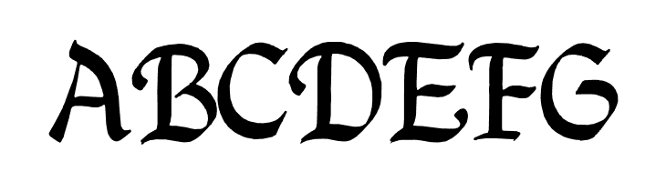 QuillPerpendicularRegular  Free Fonts Download