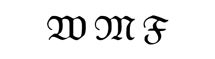 Weiss-Fraktur  Free Fonts Download