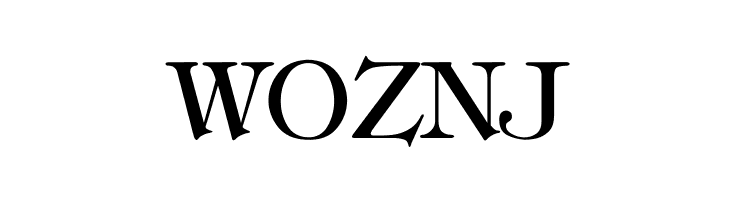 WOZNJ hebrew Font