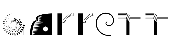 SomePartsAlphabet  Free Fonts Download