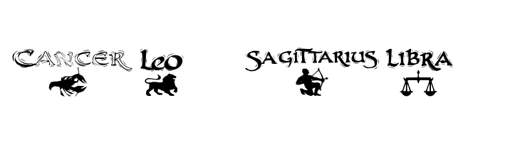 AstroCalligraphsTwo  Free Fonts Download