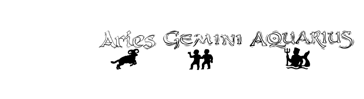 AstroCalligraphsTwo  Free Fonts Download