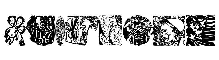 MasereelThree  Free Fonts Download