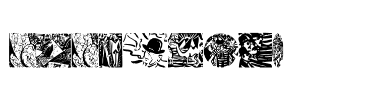 MasereelThree  Free Fonts Download