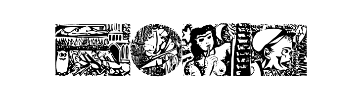 MasereelThree  Free Fonts Download