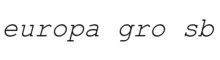 Kuriero Esperanto Kursiva  Free Fonts Download