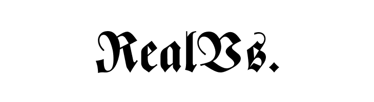 Zentenar Fraktur OsF Bold  Free Fonts Download