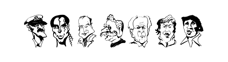 CaricaturesHeads  Free Fonts Download
