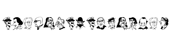 CaricaturesHeads  Free Fonts Download