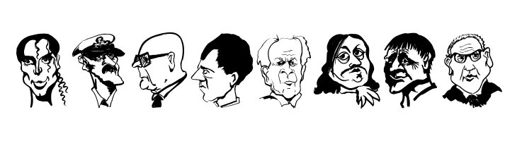 CaricaturesHeads  Free Fonts Download