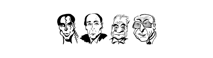 CaricaturesHeads  Free Fonts Download
