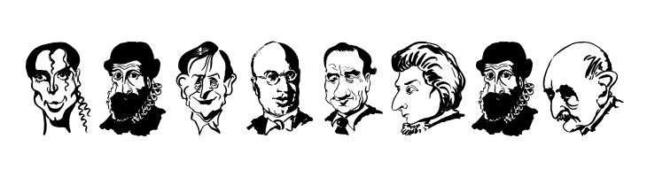 CaricaturesHeads  Free Fonts Download