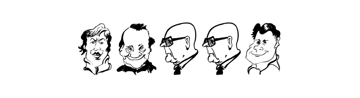 CaricaturesHeads  Free Fonts Download