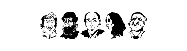 CaricaturesHeads  Free Fonts Download