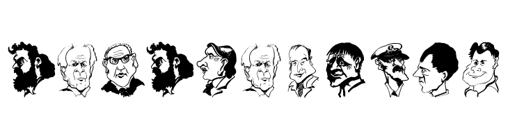 CaricaturesHeads  Free Fonts Download