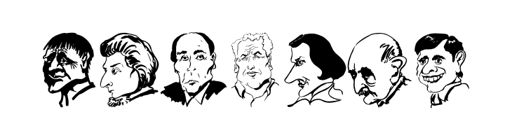 CaricaturesHeads  Free Fonts Download