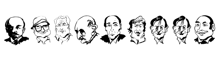 CaricaturesHeads  Free Fonts Download