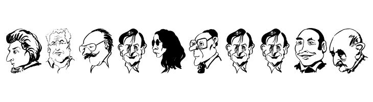 CaricaturesHeads  Free Fonts Download