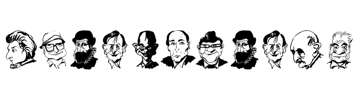 CaricaturesHeads  Free Fonts Download