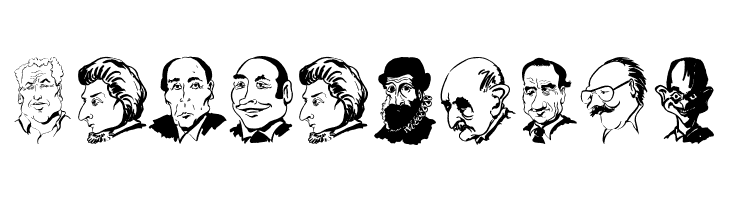 CaricaturesHeads  Free Fonts Download
