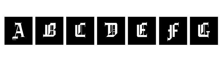 GotikaButtonsOne  Free Fonts Download