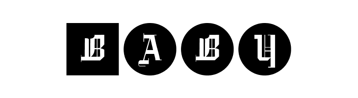 GotikaButtonsOne  Free Fonts Download