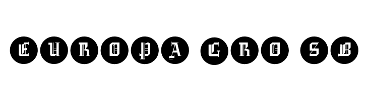 GotikaButtonsOne  Free Fonts Download
