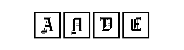 GotikaButtonsTwo  Free Fonts Download