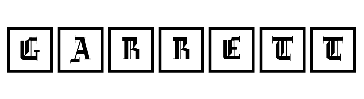 GotikaButtonsTwo  Free Fonts Download