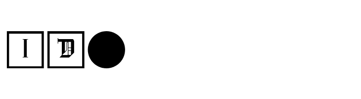 GotikaButtonsTwo  Free Fonts Download