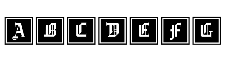 GotikaButtonsDrei  Free Fonts Download